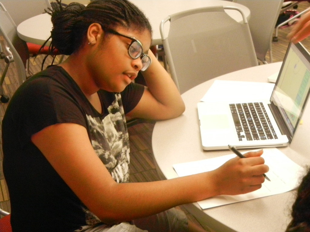 Tori Studying